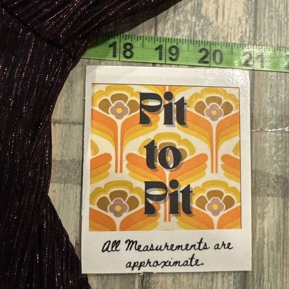 Womens Sz 6 Burgundy Metallic Sheath Dress Draped Overlay Party Elegant Evening - Picture 13 of 16